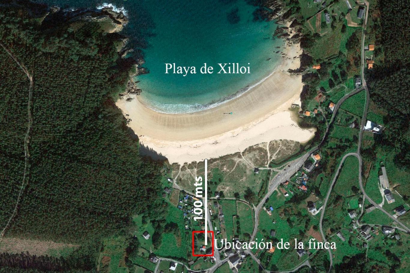 Xilloi Playa Villa O Vicedo Buitenkant foto